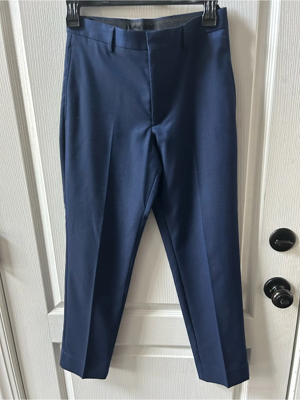 Navy Two-Piece Boys Suit Jacket & Pants